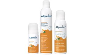 ALLPRESAN Pedicare (3) Sehr trockene Haut Limited Edition Orangenblüte